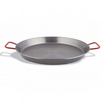PAELLERA VALENCIANA ACERO PULIDO - 38 CM