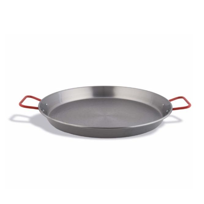 PAELLERA VALENCIANA ACERO PULIDO - 55 CM