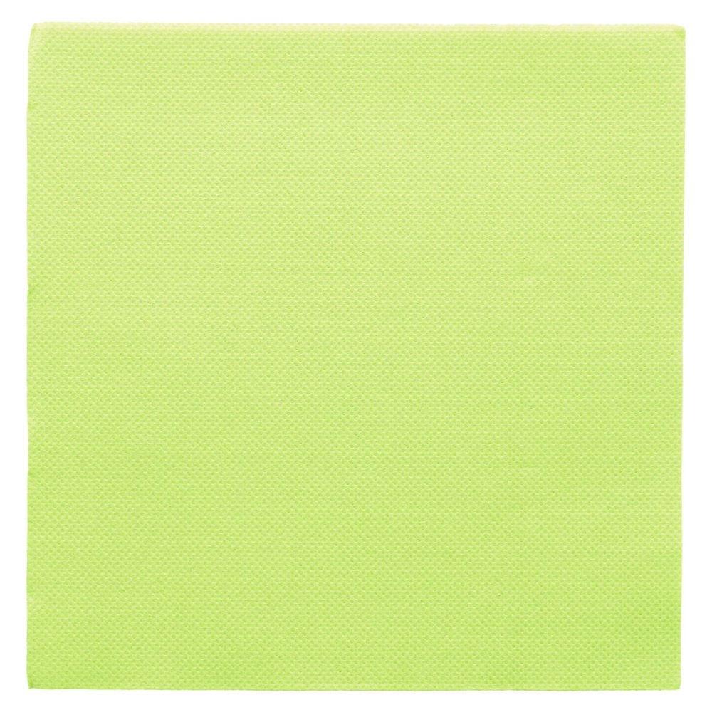 SERVILLETA DOBLE PUNTO VERDE ANÍS - 33x33 CM (1200 Unidades)