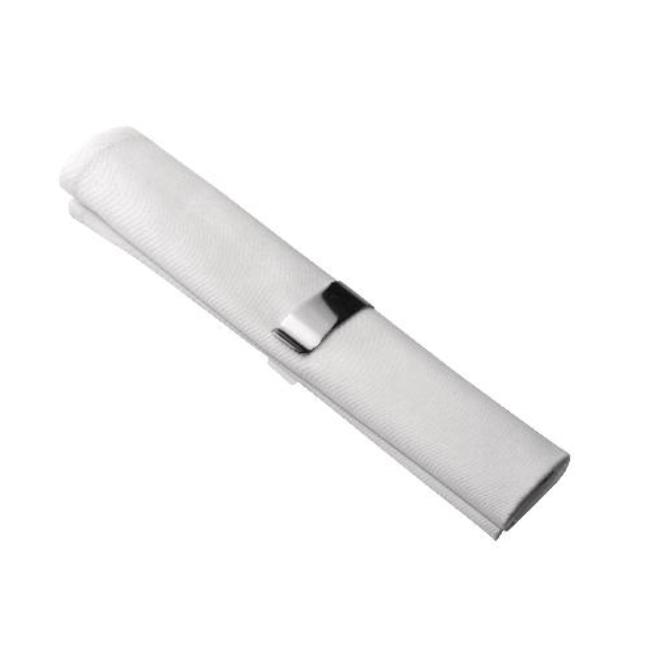 CLIP SERVILLETERO DE ACERO INOXIDABLE