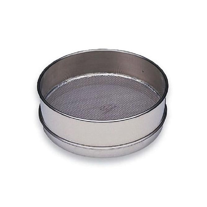 TAMIZ DE ACERO INOXIDABLE CON MALLA FINA  - 260 MM