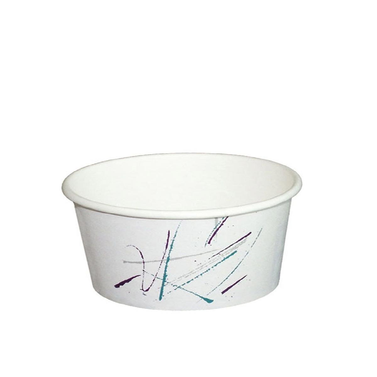 TARRINA DE PAPEL PARA HELADO DISEÑO VINTAGE VOLARE OUTLET - 70 ML (2000 Unidades)