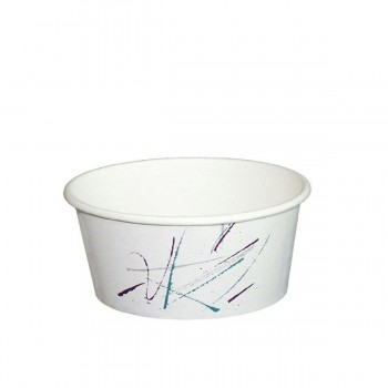 TARRINA DE PAPEL PARA HELADO DISEÑO VINTAGE VOLARE OUTLET - 70 ML
