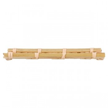 PACK 24 TEJAS DE BAMBÚ TRENZADO PARA SNACKDISH - 10,5x5 CM