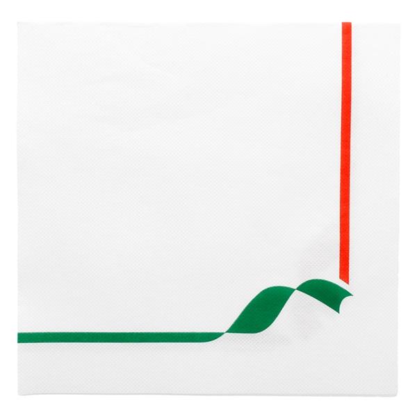 SERVILLETA DOBLE PUNTO ECOLABEL DISEÑO TRATORIA ITALIANA - 40x4 0CM (1200 Unidades)