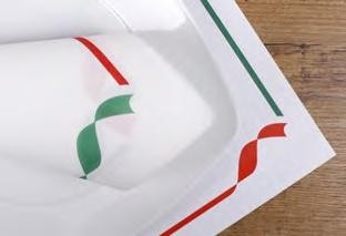 SERVILLETA DOBLE PUNTO ECOLABEL DISEÑO TRATORIA ITALIANA - 40x4 0CM