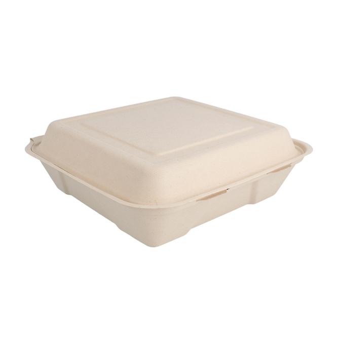 ENVASE PARA MENÚ BAGAZO - 20x20x7,5 CM (200 Unidades)