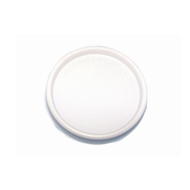 TAPA PLANA BLANCA PARA VASO DE CAFÉ - 6,2 CM