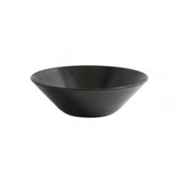 ENSALADERA NEGRA DE GRES - 24x7,5 CM