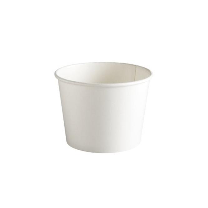 TARRINA BLANCA DE PAPEL PARA HELADO - 50 ML (960 Unidades)