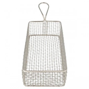 MINI CESTA FREIDORA REJILLA CON ASA - 22x10x6 CM