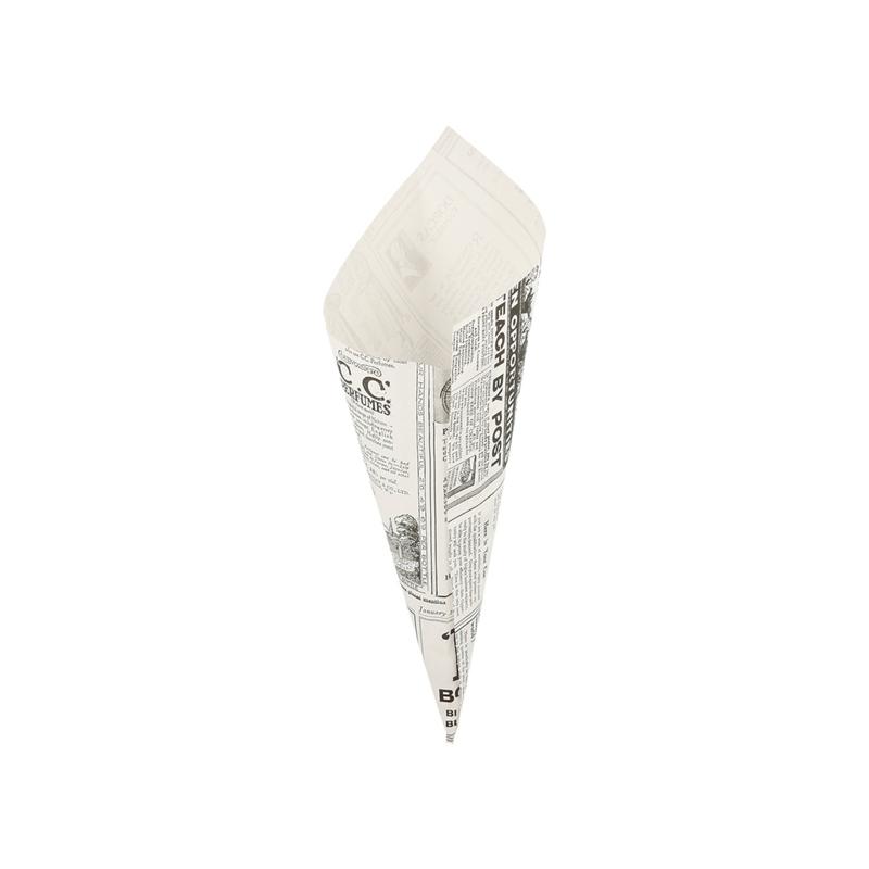 PAPELINA DE PUNTA ANTIGRASA NEWS - 21x21x29 CM (2000 Unidades)