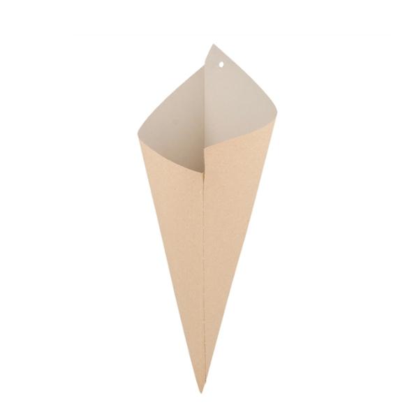 PAPELINA PUNTA ANTIGRASA DE ESTRAZA NATURAL - 24x24x34 CM