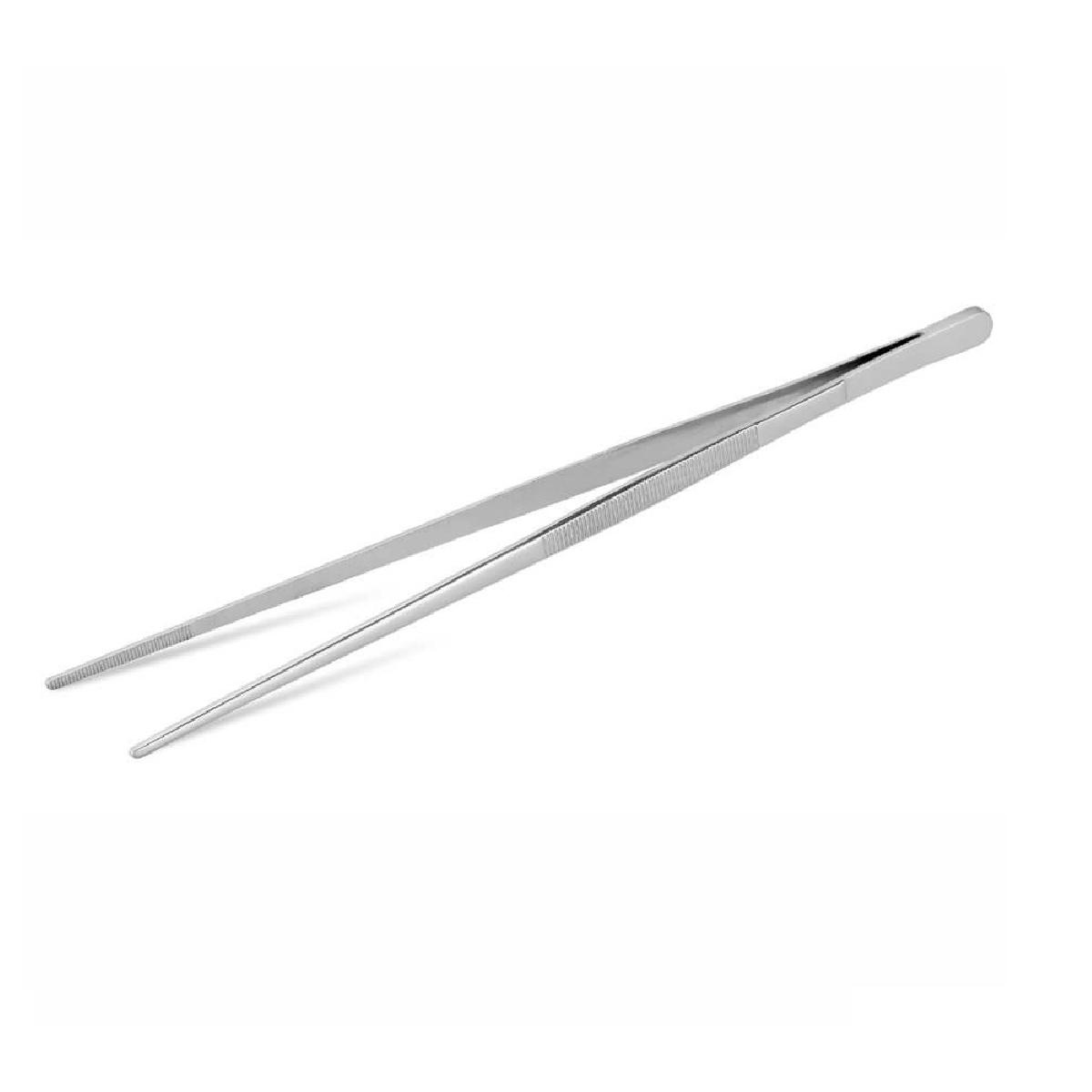PINZA CHEF PRECISIÓN EXTRA LARGA DE ACERO INOXIDABLE - 30 CM