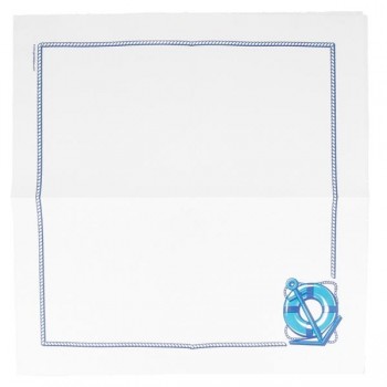 SERVILLETA DOBLE CAPA ECOLABEL DISEÑO CADAQUÈS - 40x40 CM