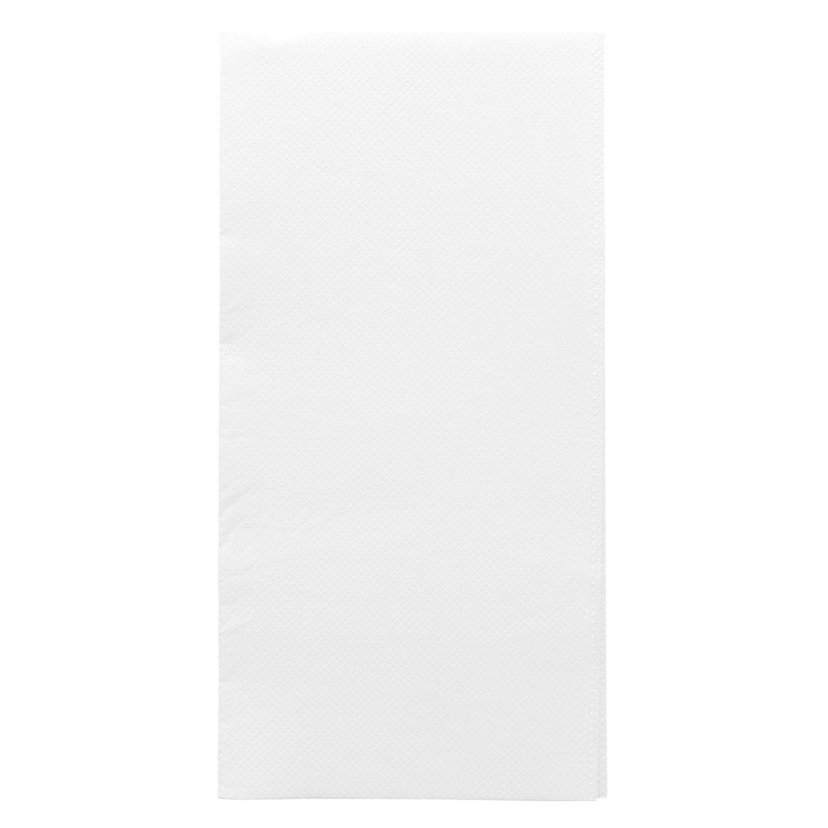 SERVILLETA ECOLABEL BLANCA DOBLE PUNTO PLEGADO 1/8 - 40x40 CM (1200 Unidades)