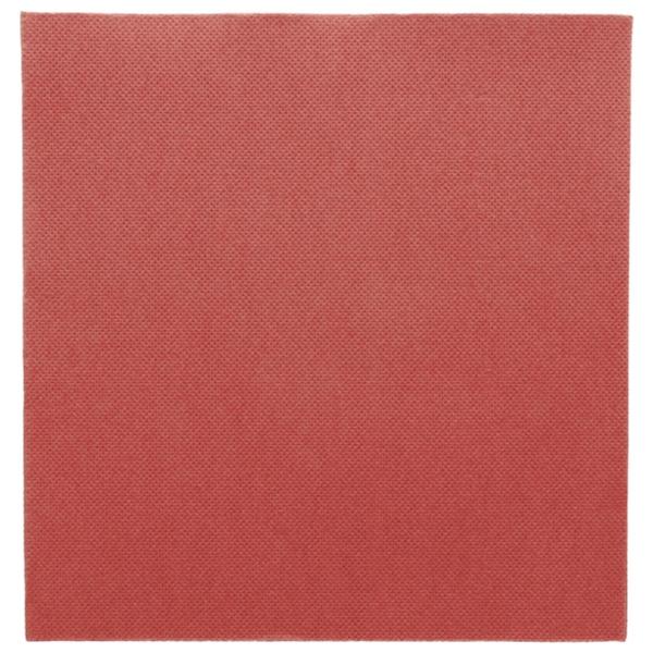 SERVILLETA ECOLABEL DOBLE PUNTO BURDEOS - 40x40 CM (1200 Unidades)