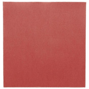 SERVILLETA ECOLABEL DOBLE PUNTO BURDEOS - 40x40 CM