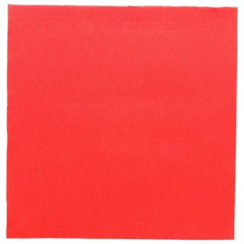 SERVILLETA ECOLABEL DOBLE PUNTO ROJA - 40x40 CM