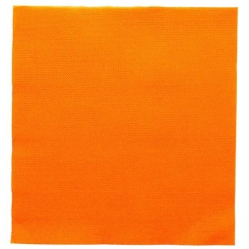 SERVILLETA ECOLABEL DOBLE PUNTO COLOR CLEMENTINA - 40x40 CM