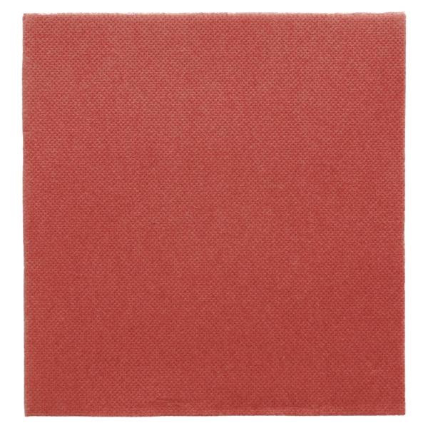 SERVILLETA ECOLABEL DOBLE PUNTO BURDEOS - 33x33 CM (1200 Unidades)