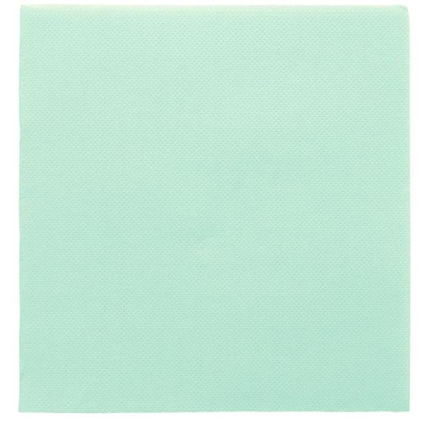 SERVILLETA ECOLABEL DOBLE PUNTO VERDE AGUA - 40x40 CM (1200 Unidades)