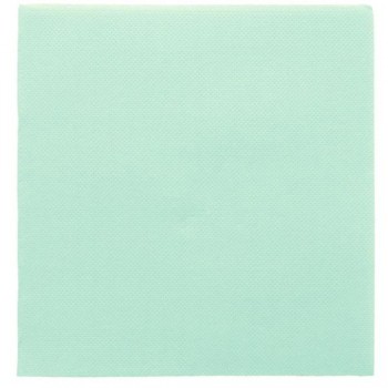 SERVILLETA ECOLABEL DOBLE PUNTO VERDE AGUA - 40x40 CM
