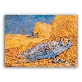 MANTELINES INDIVIUALES DISEÑO LA SIESTA DE VAN GOGH - 31x43 CM