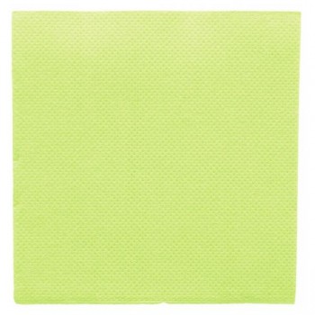 SERVILLETA ECOLABEL DOBLE PUNTO VERDE ANÍS - 20x20 CM