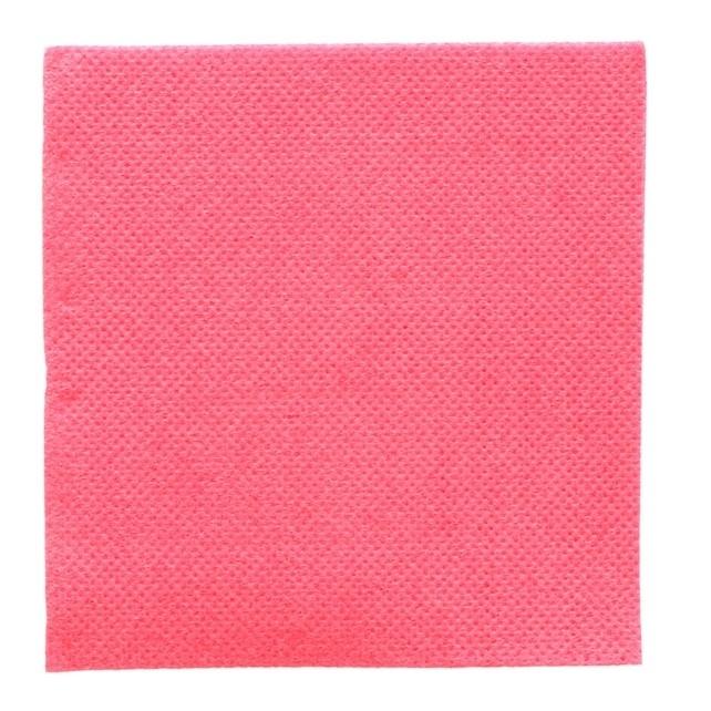 SERVILLETA ECOLABEL DOBLE PUNTO FUCSIA - 20x20 CM (2400 Unidades)