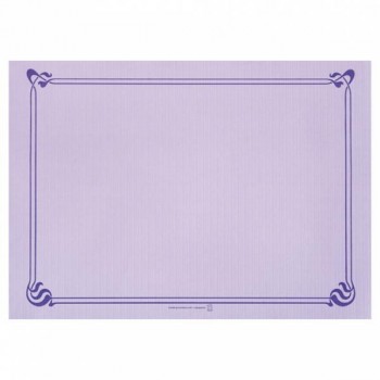 MANTELINES INDIVIDUALES LAVANDA DISEÑO CLÁSICO DE ORLA - 31x43 CM