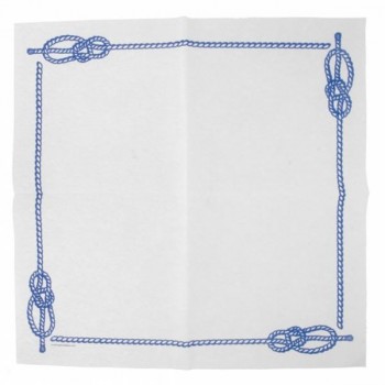 SERVILLETA ORLA NUDO AZUL AIRLAID - 40x40 CM