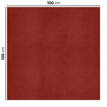 MANTEL BURDEOS AIRLAID PLEGADO Z - 1x1 M