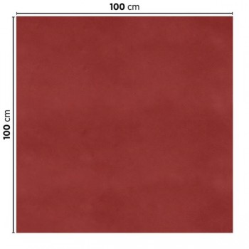 MANTEL NONWOVEN FORMATO CUADRADO PARA MESA BURDEOS - 1x1 M