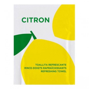 TOALLITA LIMPIADORA Y REFRESCANTE AROMA CITRICO