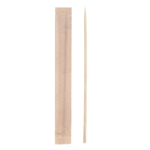 PALILLO REDONDO 2 PUNTAS ENFUNDADO KRAFT - 9 CM
