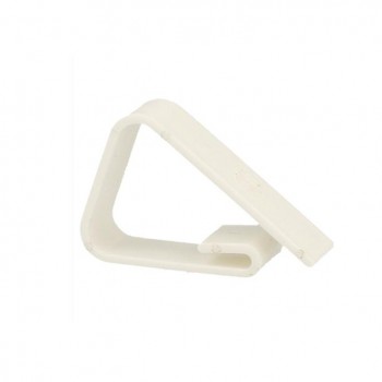 PINZA SUJETA MANTEL DE PLÁSTICO BLANCO - 5x3,5x1 CM