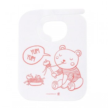 BABERO INFANTAL DESECHABLE AIRLAID - 23x31 CM