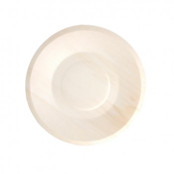 PLATO LLANO DE MADERA NATURAL - 19x1,5 CM