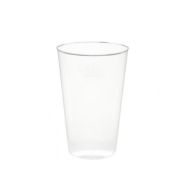 VASO TRANSPARENTE PARA REFRESCO EU MARKING - 300 ML (500 Unidades)