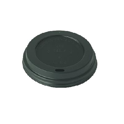 TAPA TO GO NEGRA PARA VASO DE CAFÉ - 7 CM (2000 Unidades)