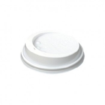TAPA TO GO BLANCA PARA VASO DE CAFÉ - 7 CM