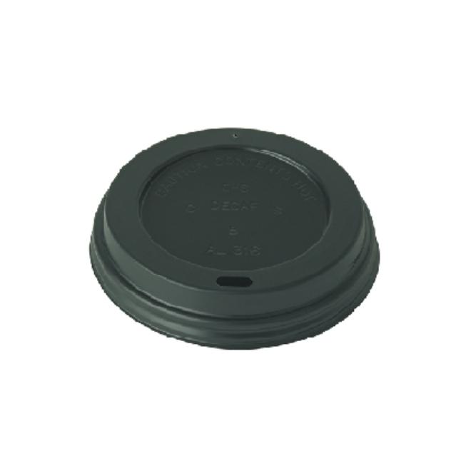 TAPA TO GO NEGRA PARA VASO DE CAFÉ - 9 CM