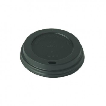 TAPA TO GO NEGRA PARA VASO DE CAFÉ - 9 CM