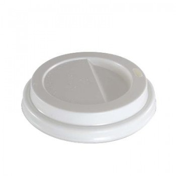 TAPA TO GO BLANCA PARA VASO DE CAFÉ - 9 CM