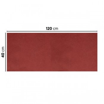 FORMATO MANTEL TÚ Y YO NONWOVEN COLOR BURDEOS - 40x120 CM
