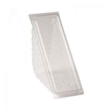 ENVASE TRANSPARENTE SANDWICH CON TAPA - 16,8x5,4 CM