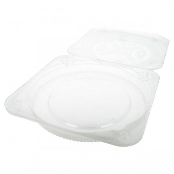 ENVASE TRANSPARENTE PARA TARTA O TORTILLAS - 20x4 CM