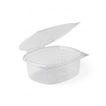 ENVASE TRANSPARENTE CON TAPA BISAGRA - 2 L
