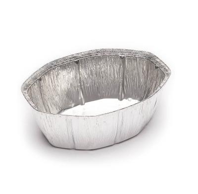 ENVASE OVALADO DE ALUMINIO PARA POLLOS - 2,6 L (1250 Unidades)